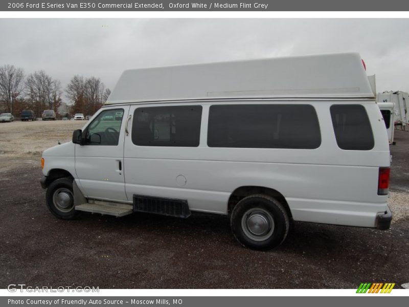 Oxford White / Medium Flint Grey 2006 Ford E Series Van E350 Commercial Extended
