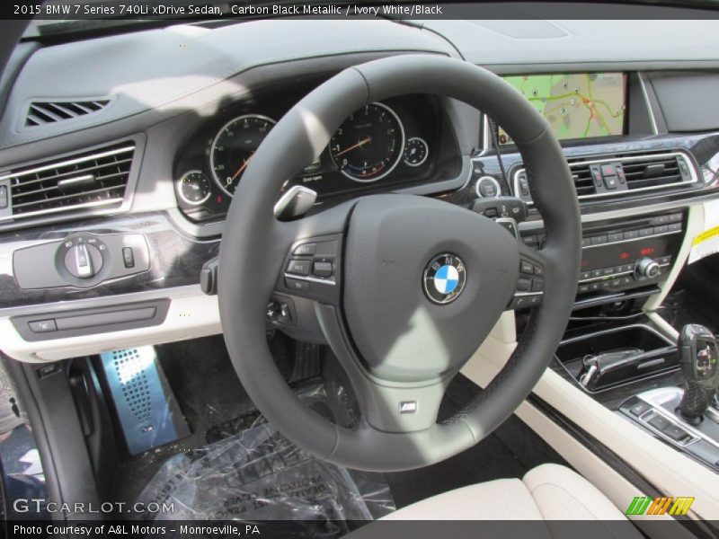  2015 7 Series 740Li xDrive Sedan Steering Wheel