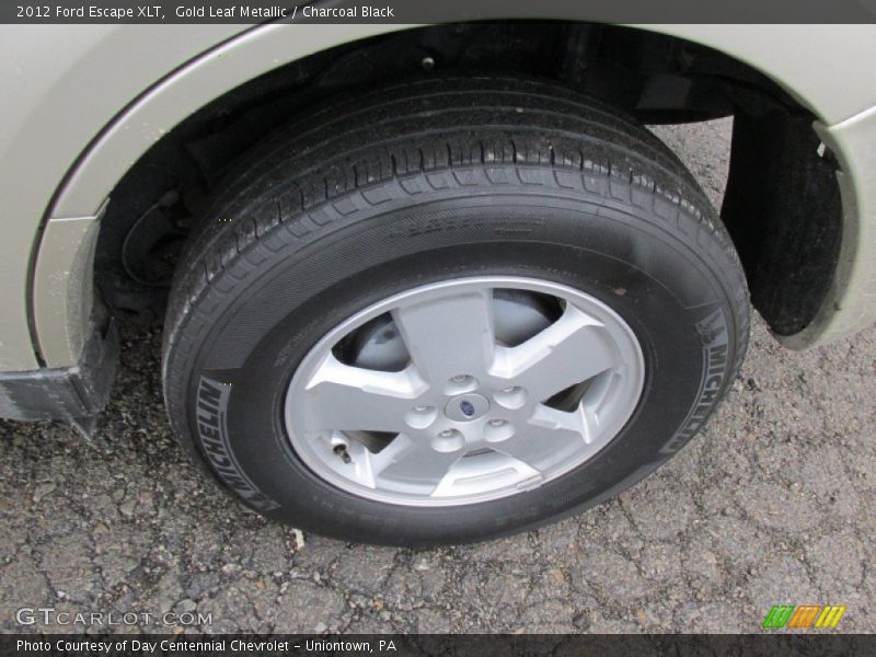 Gold Leaf Metallic / Charcoal Black 2012 Ford Escape XLT