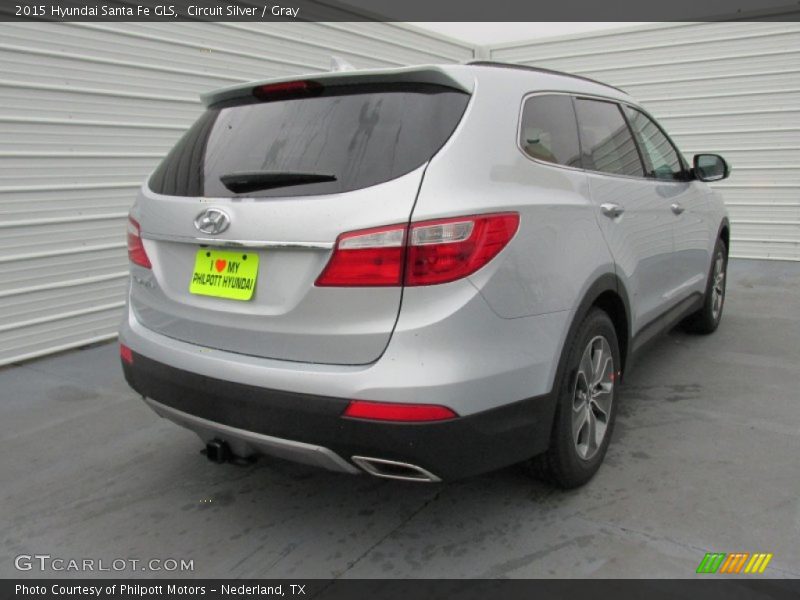 Circuit Silver / Gray 2015 Hyundai Santa Fe GLS