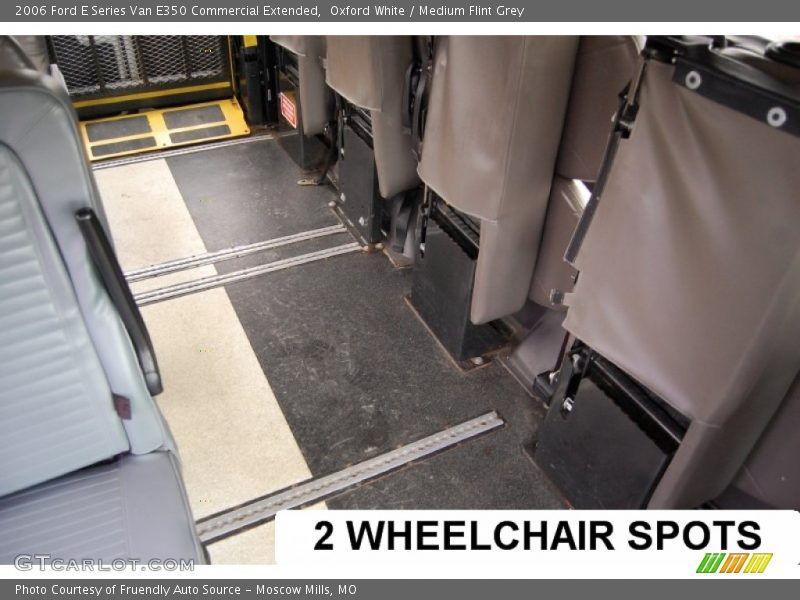Oxford White / Medium Flint Grey 2006 Ford E Series Van E350 Commercial Extended
