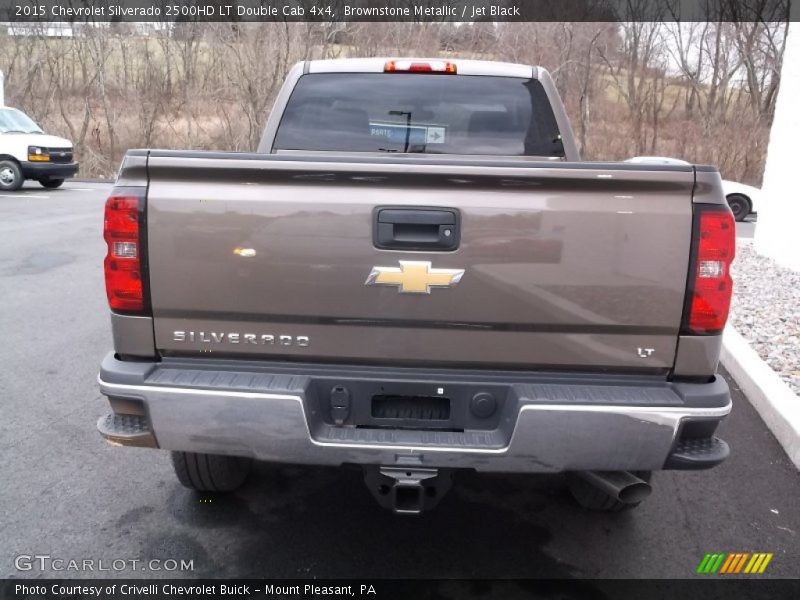 Brownstone Metallic / Jet Black 2015 Chevrolet Silverado 2500HD LT Double Cab 4x4