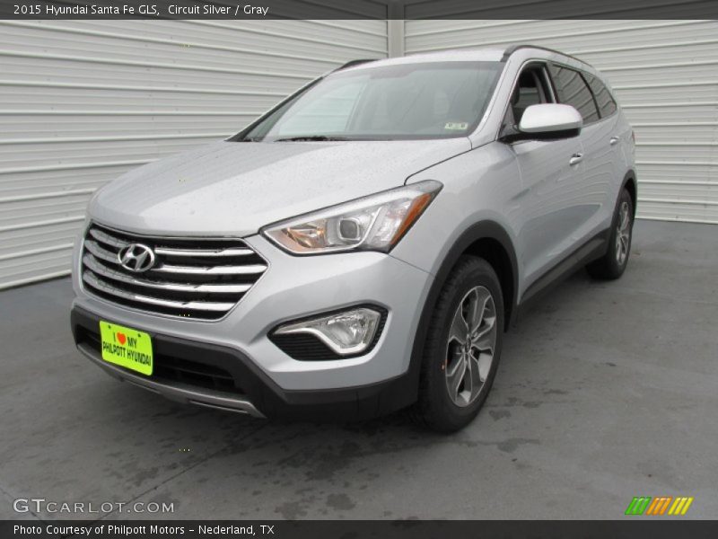 Circuit Silver / Gray 2015 Hyundai Santa Fe GLS