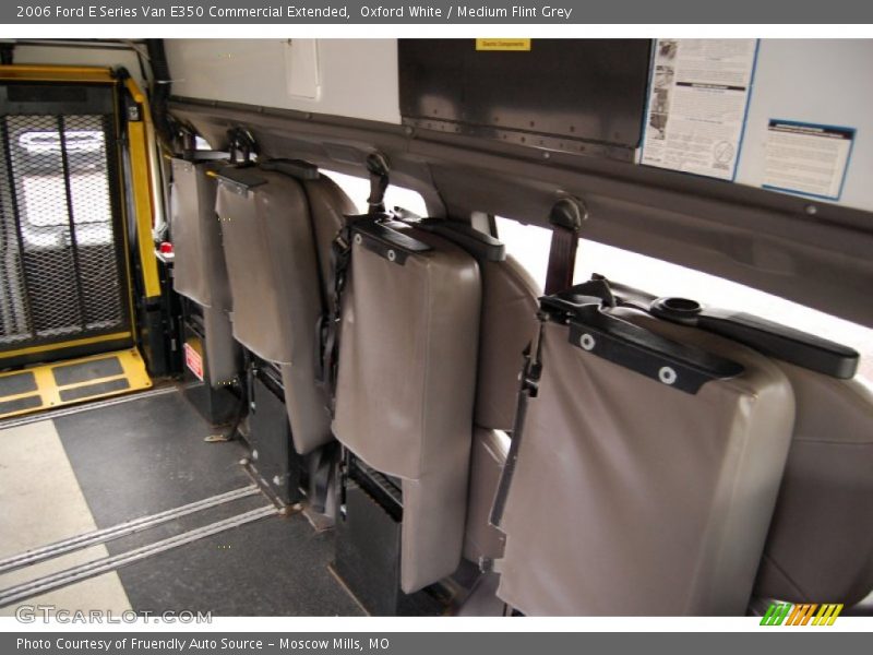 Oxford White / Medium Flint Grey 2006 Ford E Series Van E350 Commercial Extended