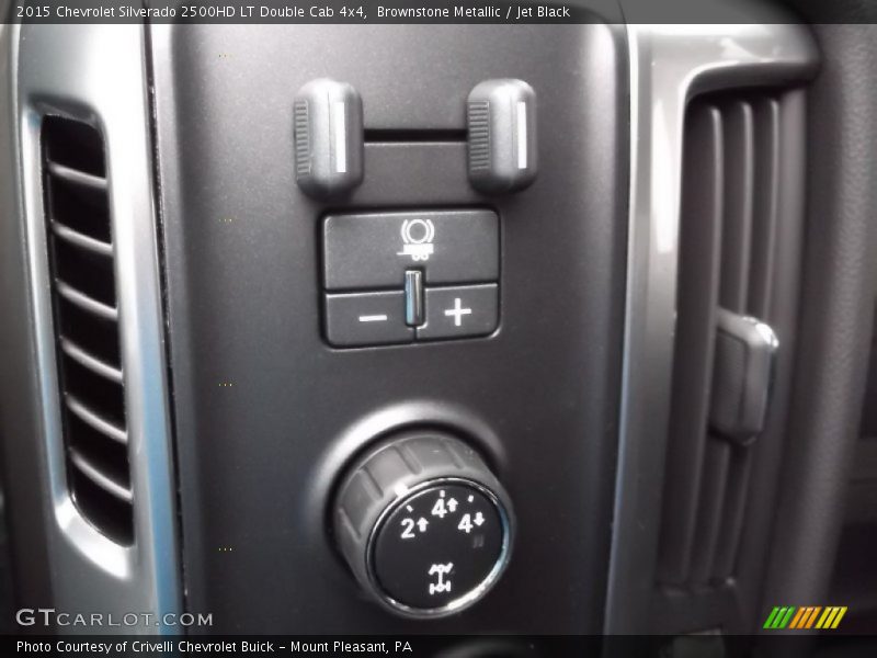 Brownstone Metallic / Jet Black 2015 Chevrolet Silverado 2500HD LT Double Cab 4x4