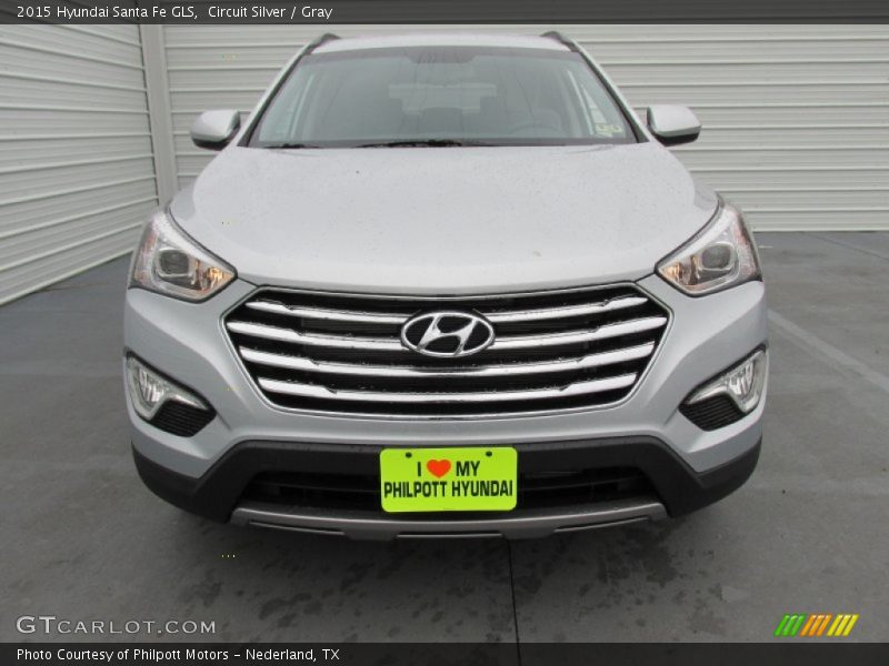 Circuit Silver / Gray 2015 Hyundai Santa Fe GLS