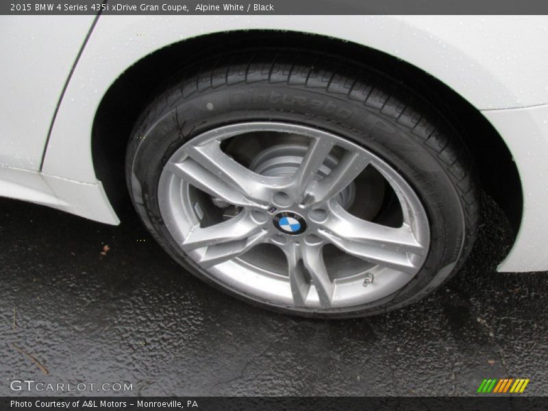 Alpine White / Black 2015 BMW 4 Series 435i xDrive Gran Coupe