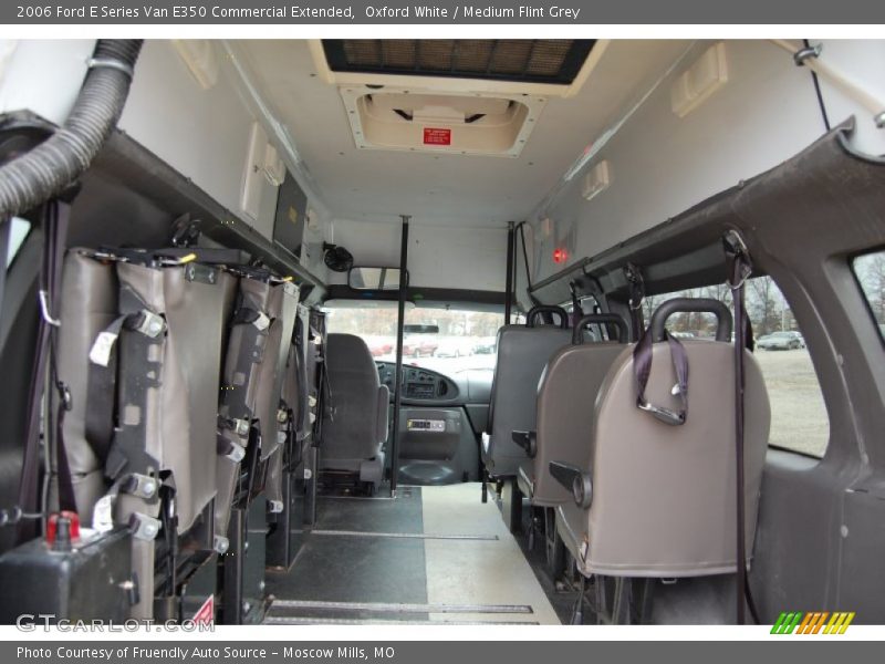 Oxford White / Medium Flint Grey 2006 Ford E Series Van E350 Commercial Extended