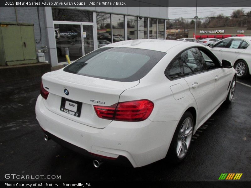 Alpine White / Black 2015 BMW 4 Series 435i xDrive Gran Coupe