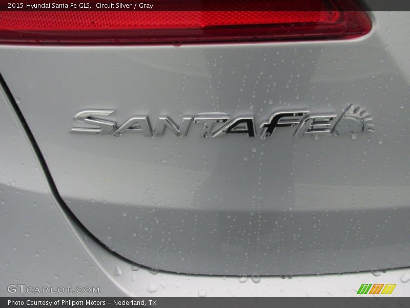 Circuit Silver / Gray 2015 Hyundai Santa Fe GLS