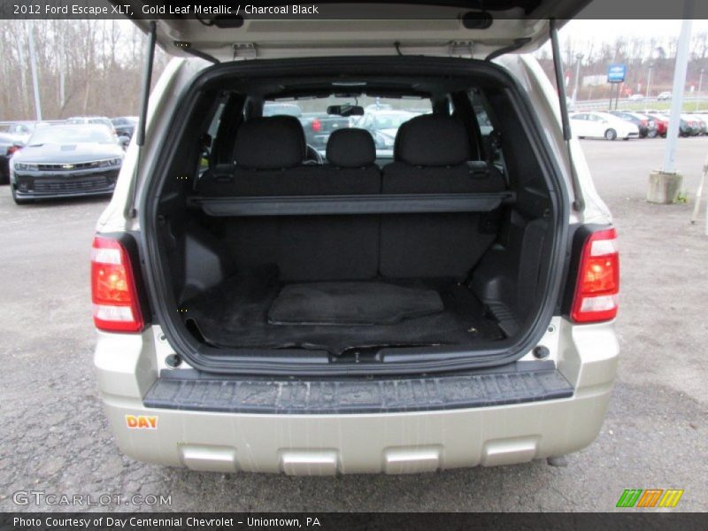 Gold Leaf Metallic / Charcoal Black 2012 Ford Escape XLT
