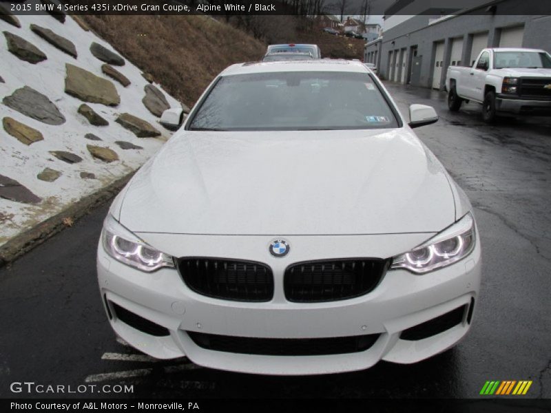 Alpine White / Black 2015 BMW 4 Series 435i xDrive Gran Coupe