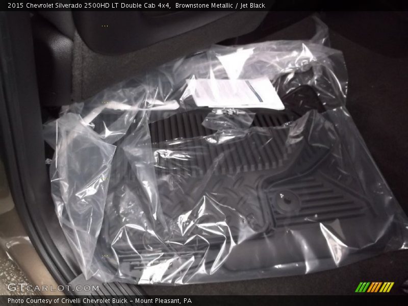Brownstone Metallic / Jet Black 2015 Chevrolet Silverado 2500HD LT Double Cab 4x4