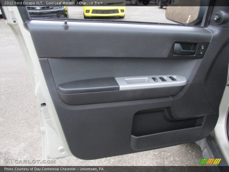 Gold Leaf Metallic / Charcoal Black 2012 Ford Escape XLT