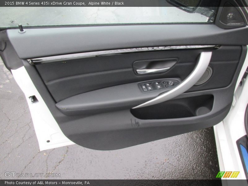 Alpine White / Black 2015 BMW 4 Series 435i xDrive Gran Coupe
