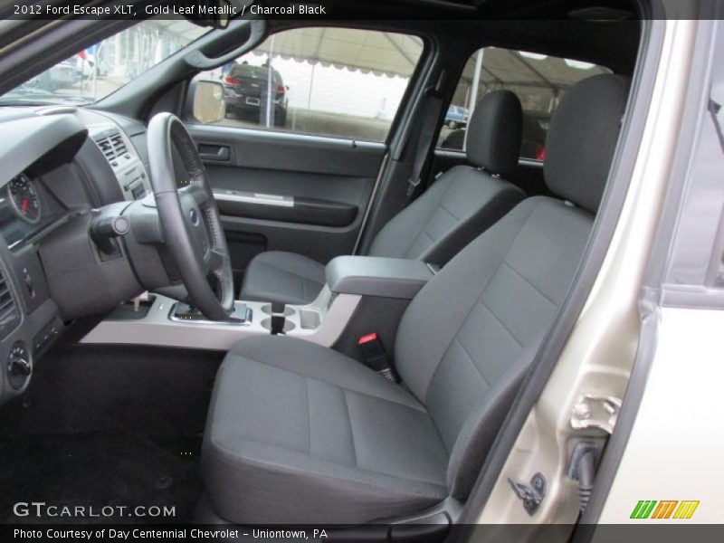 Gold Leaf Metallic / Charcoal Black 2012 Ford Escape XLT