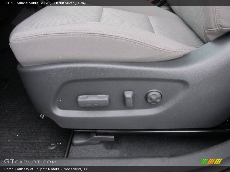 Circuit Silver / Gray 2015 Hyundai Santa Fe GLS