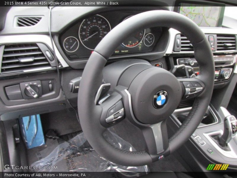Alpine White / Black 2015 BMW 4 Series 435i xDrive Gran Coupe