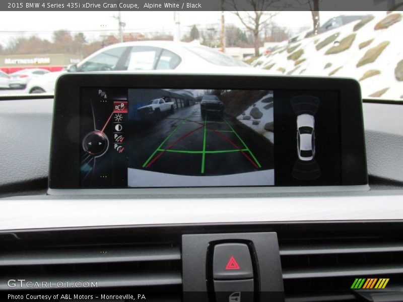 Alpine White / Black 2015 BMW 4 Series 435i xDrive Gran Coupe