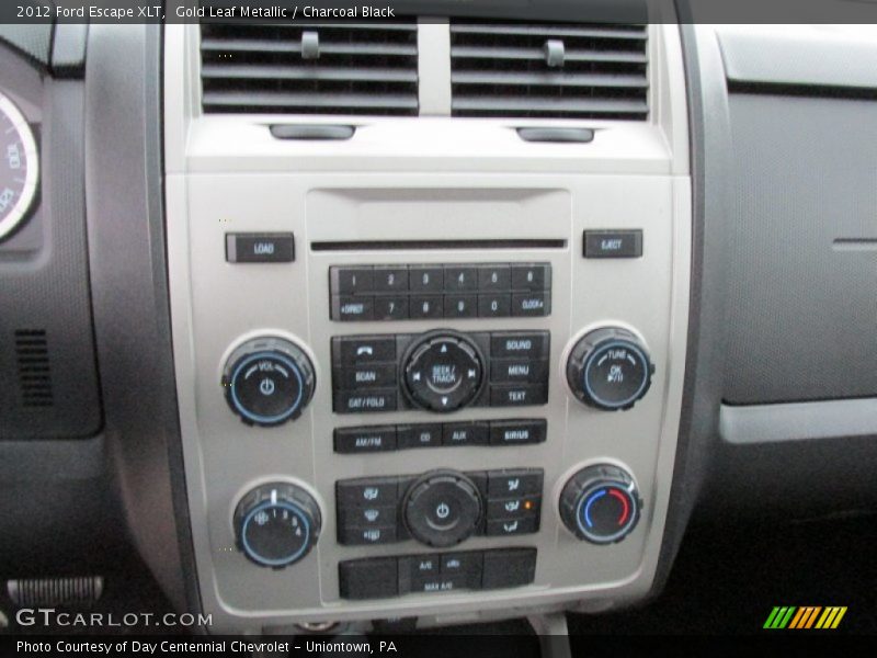 Gold Leaf Metallic / Charcoal Black 2012 Ford Escape XLT