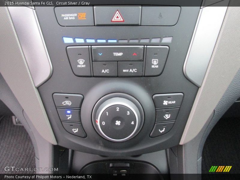 Circuit Silver / Gray 2015 Hyundai Santa Fe GLS