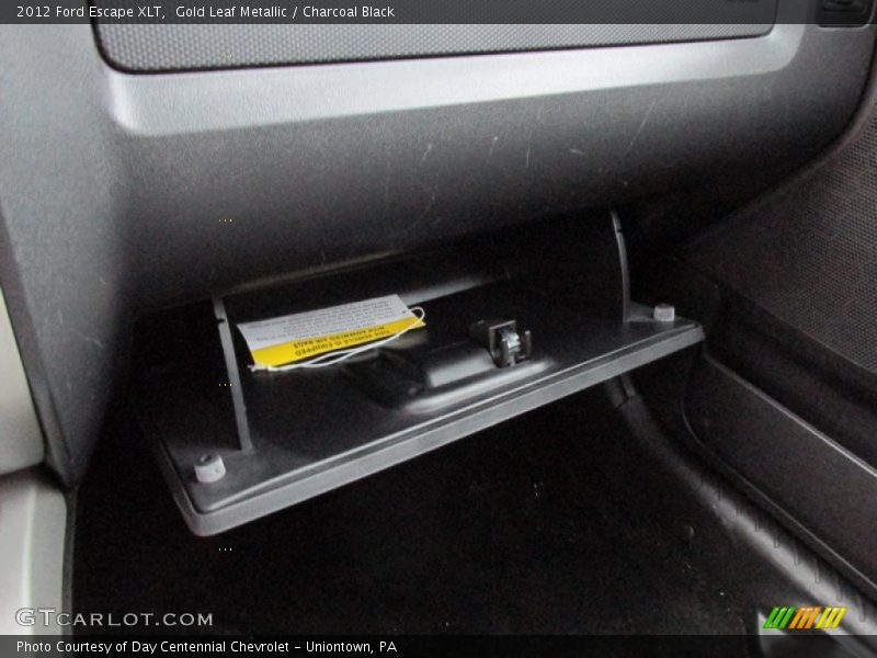 Gold Leaf Metallic / Charcoal Black 2012 Ford Escape XLT