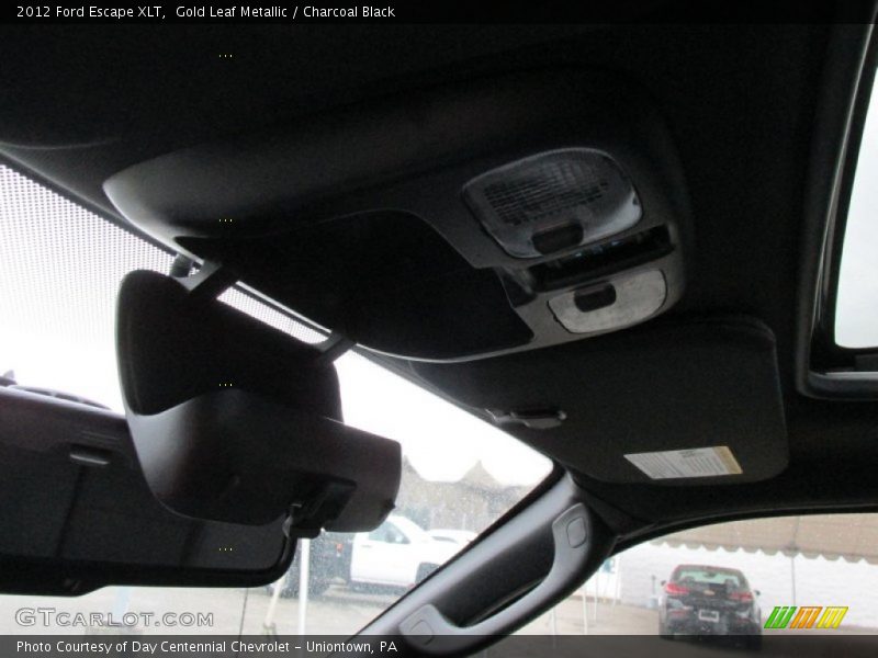Gold Leaf Metallic / Charcoal Black 2012 Ford Escape XLT