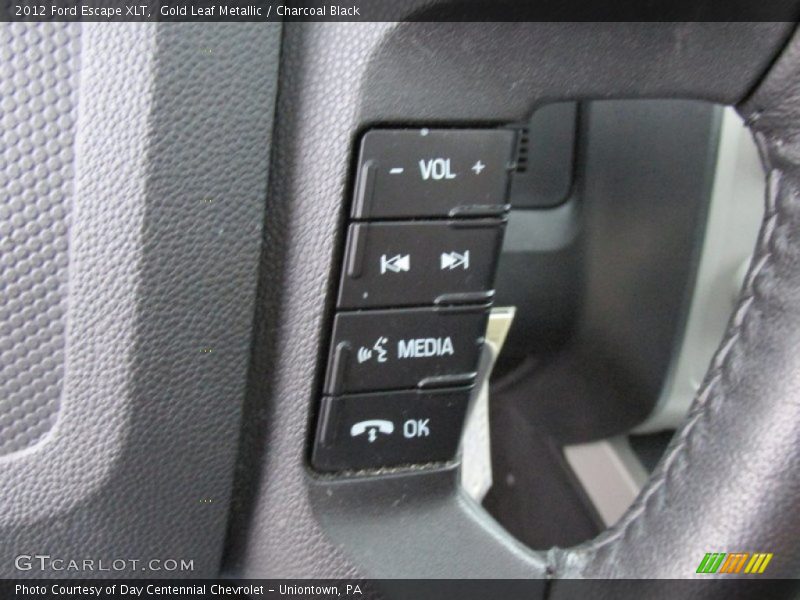 Gold Leaf Metallic / Charcoal Black 2012 Ford Escape XLT