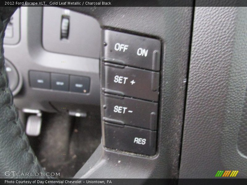 Gold Leaf Metallic / Charcoal Black 2012 Ford Escape XLT