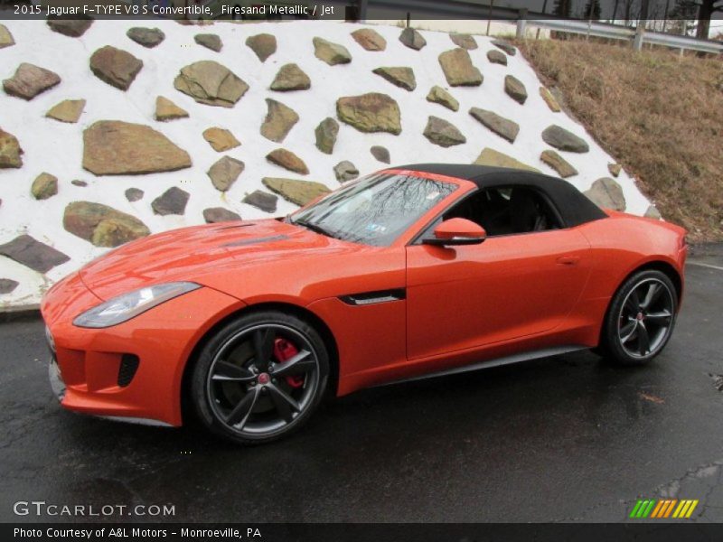  2015 F-TYPE V8 S Convertible Firesand Metallic