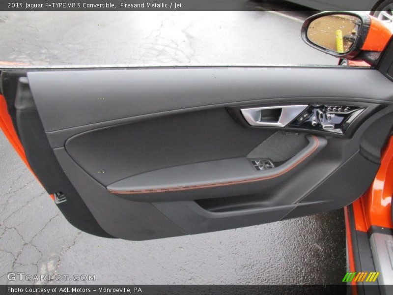 Firesand Metallic / Jet 2015 Jaguar F-TYPE V8 S Convertible