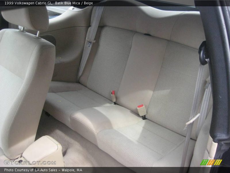 Batik Blue Mica / Beige 1999 Volkswagen Cabrio GL