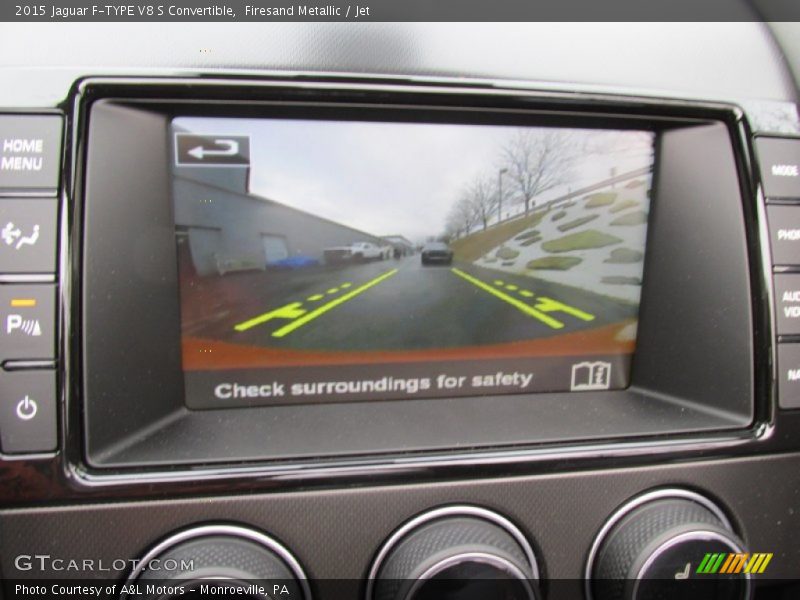 Firesand Metallic / Jet 2015 Jaguar F-TYPE V8 S Convertible