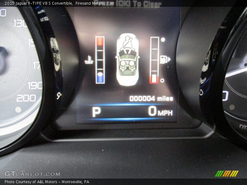 Firesand Metallic / Jet 2015 Jaguar F-TYPE V8 S Convertible
