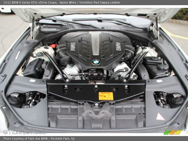  2012 6 Series 650i xDrive Coupe Engine - 4.4 Liter DI TwinPower Turbo DOHC 32-Valve VVT V8
