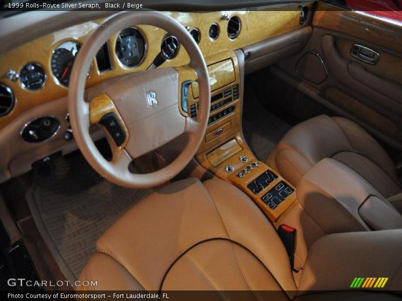 Black / Beige 1999 Rolls-Royce Silver Seraph