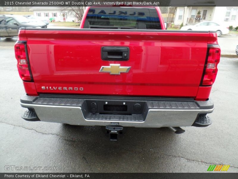 Victory Red / Jet Black/Dark Ash 2015 Chevrolet Silverado 2500HD WT Double Cab 4x4