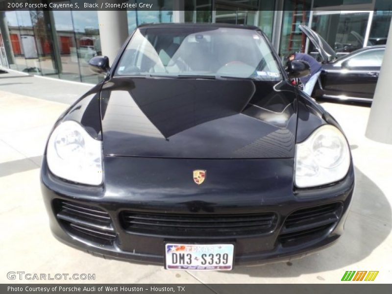 Black / Stone/Steel Grey 2006 Porsche Cayenne S