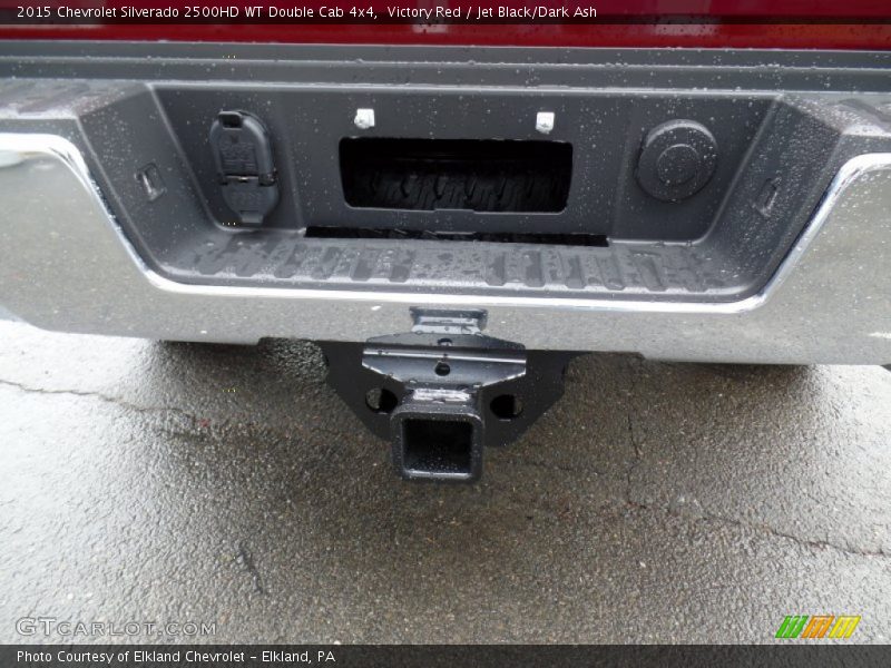 Victory Red / Jet Black/Dark Ash 2015 Chevrolet Silverado 2500HD WT Double Cab 4x4