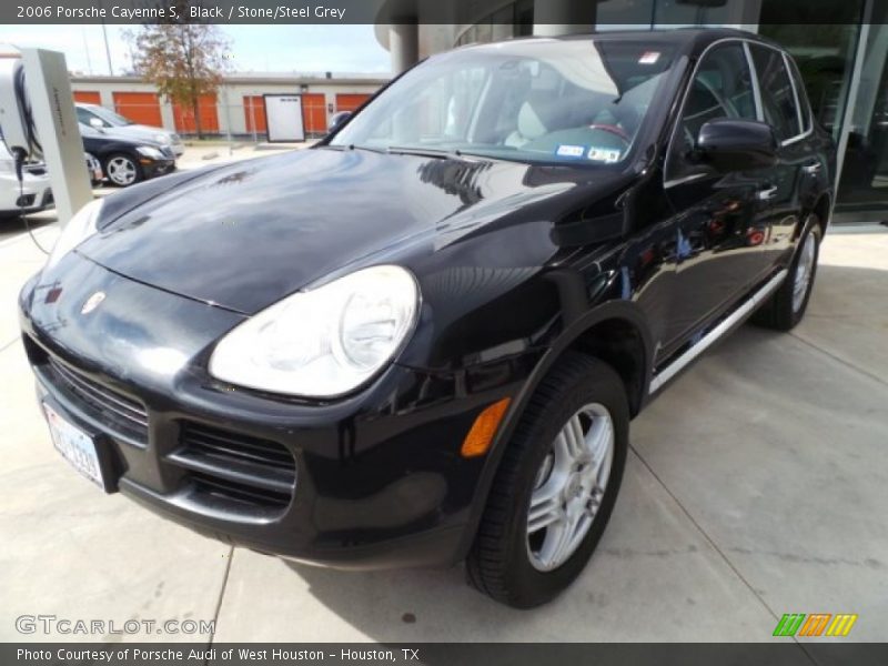 Black / Stone/Steel Grey 2006 Porsche Cayenne S