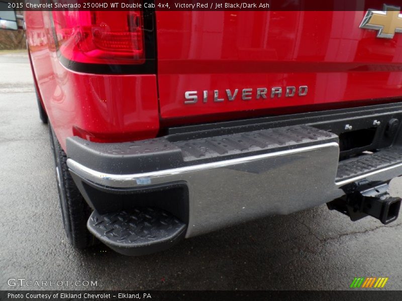 Victory Red / Jet Black/Dark Ash 2015 Chevrolet Silverado 2500HD WT Double Cab 4x4