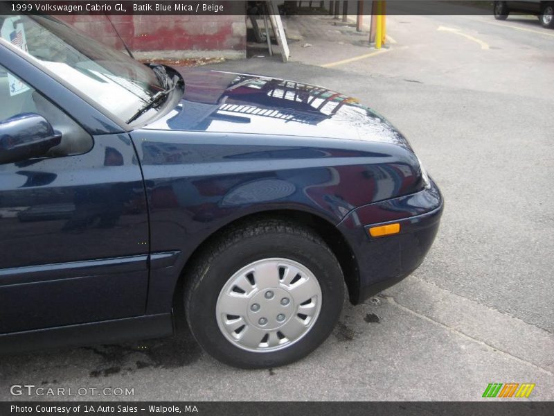 Batik Blue Mica / Beige 1999 Volkswagen Cabrio GL