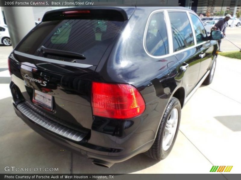 Black / Stone/Steel Grey 2006 Porsche Cayenne S