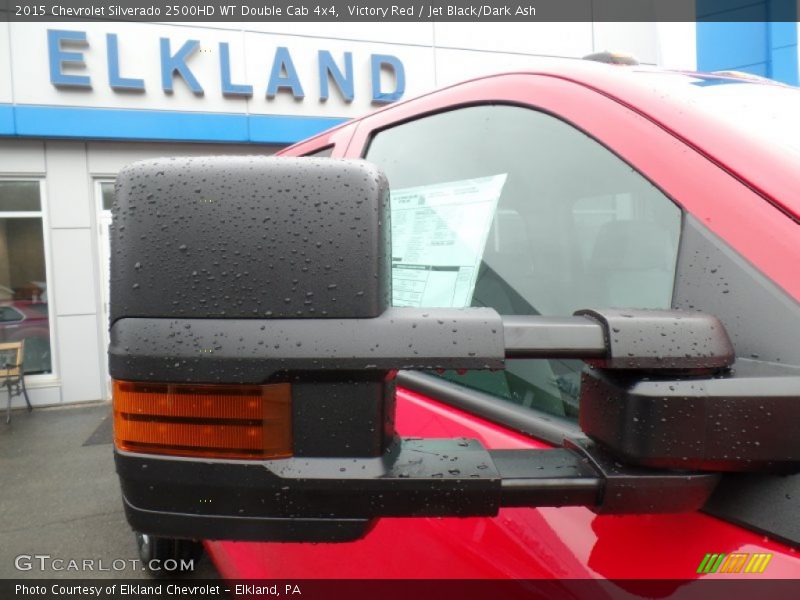 Victory Red / Jet Black/Dark Ash 2015 Chevrolet Silverado 2500HD WT Double Cab 4x4
