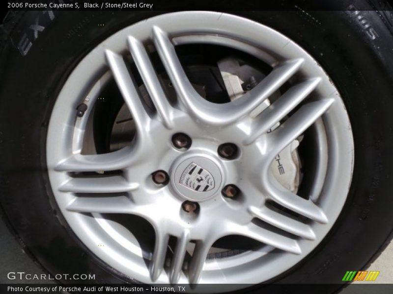 Black / Stone/Steel Grey 2006 Porsche Cayenne S