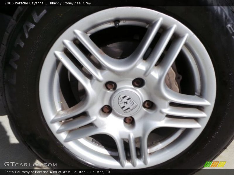 Black / Stone/Steel Grey 2006 Porsche Cayenne S