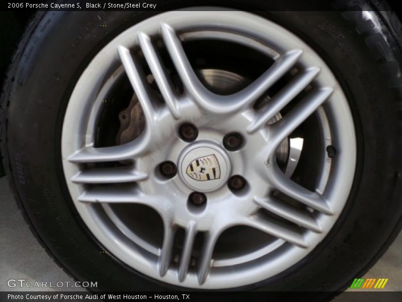 Black / Stone/Steel Grey 2006 Porsche Cayenne S