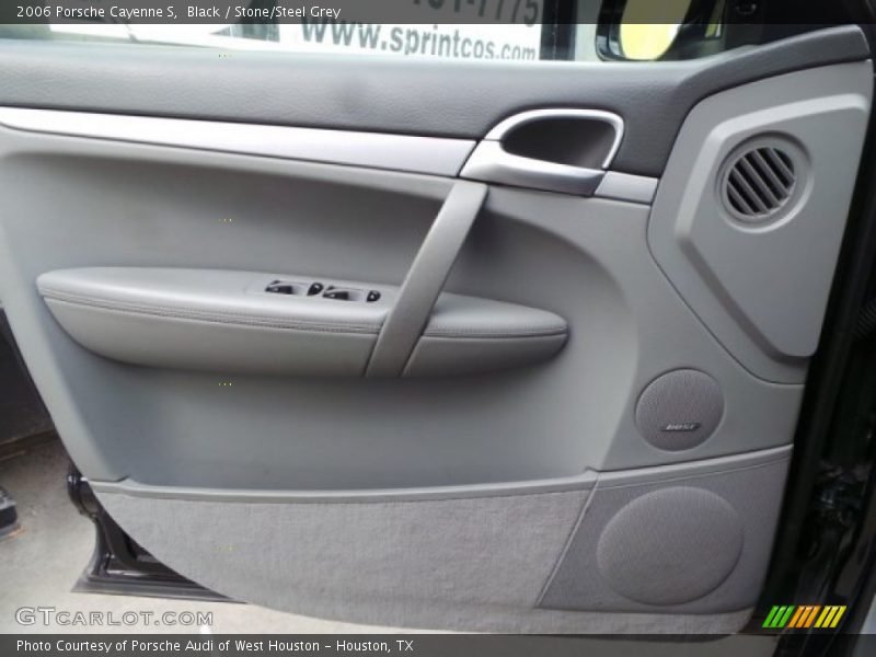 Black / Stone/Steel Grey 2006 Porsche Cayenne S