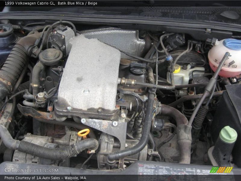 Batik Blue Mica / Beige 1999 Volkswagen Cabrio GL