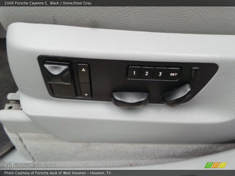 Black / Stone/Steel Grey 2006 Porsche Cayenne S